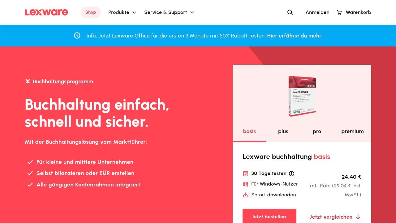 Lexware Office Produktvorschau 2