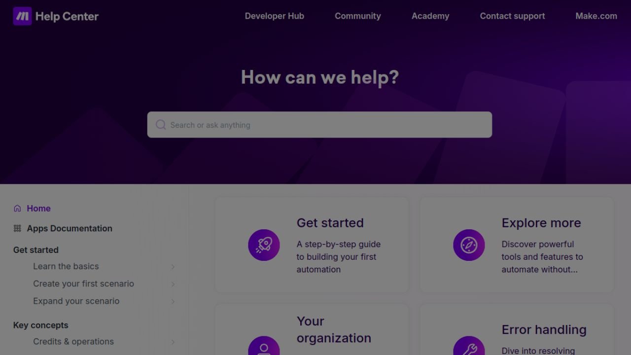 Make.com Produktvorschau 2